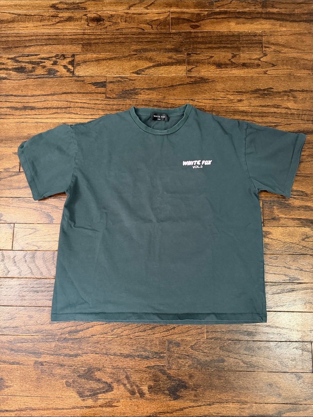 White Fox Boutique Forest Green Logo Tee